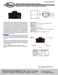 Thumbnail of document Manual - UHH-BTG Wireless Mobile Gateway